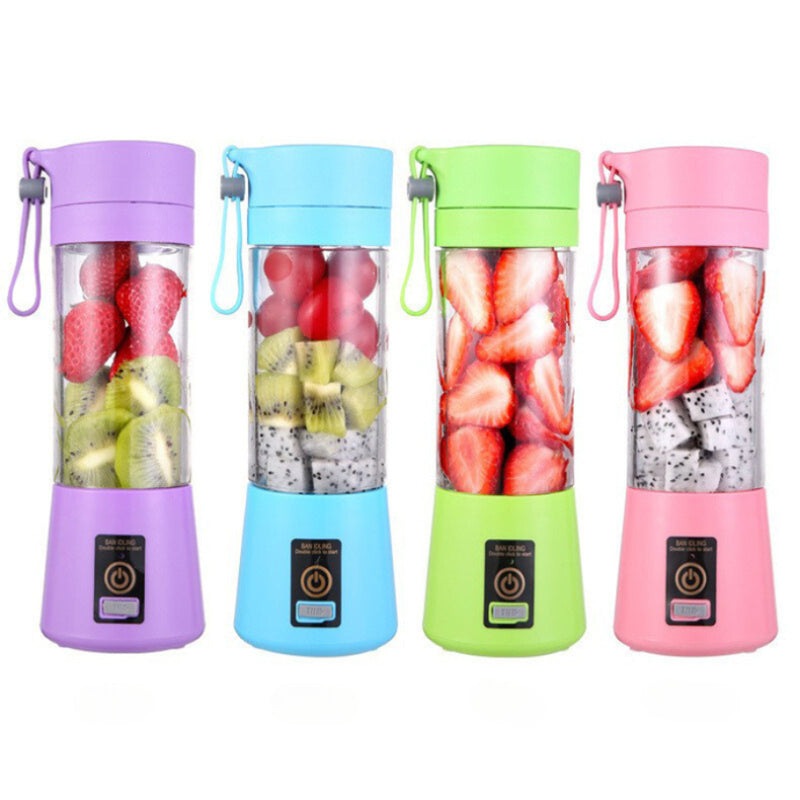 Mini Liquidificador Portátil Shake 6 Laminas + Cabo USB